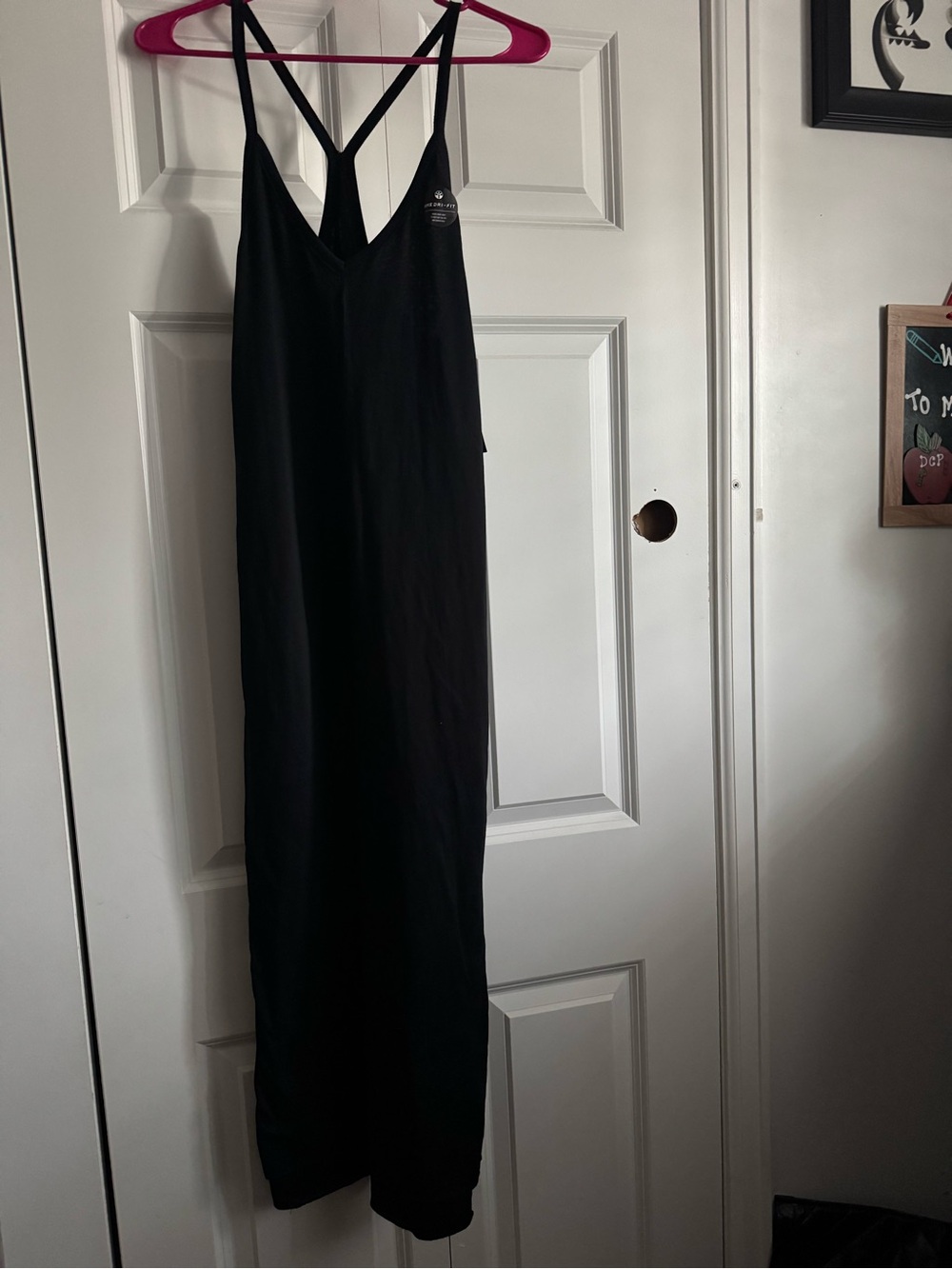 Hurley Black Strappy Maxi Slip Dress